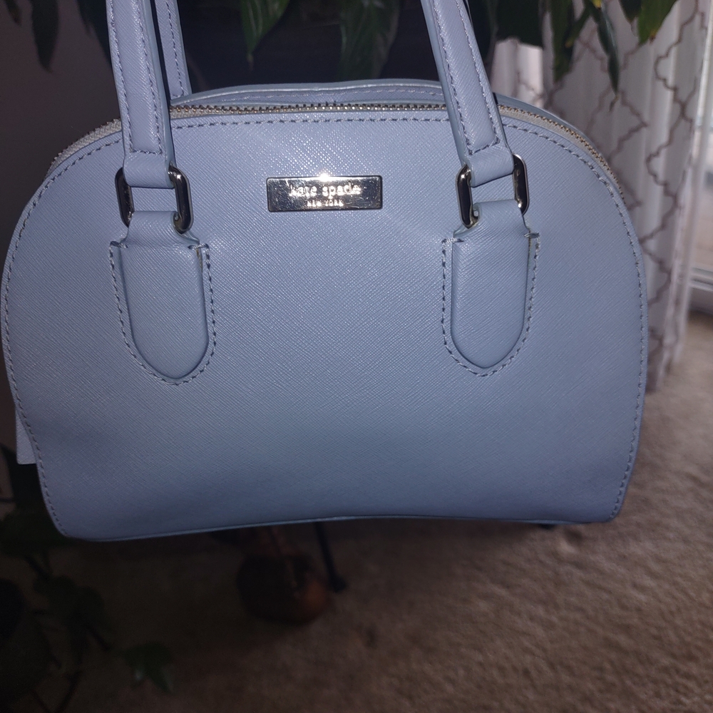 Kate Spade Soft Blue Satchel - image 1